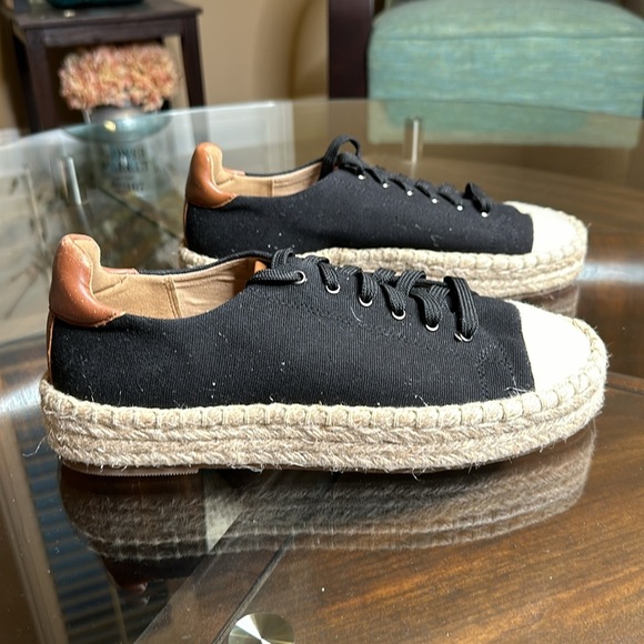 New SILVA | Lace-Up Platform Espadrille Sneakers‎ size 9 - Picture 5 of 12